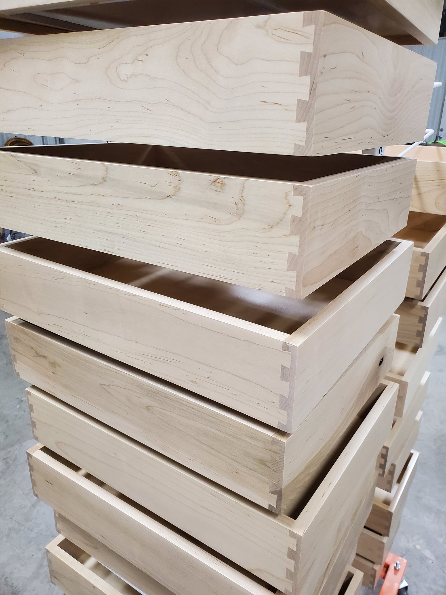 Dovetail Drawers - Dunkin Custom Woodworks